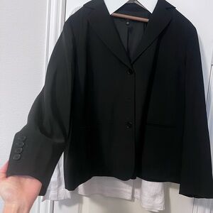 Talbots Elegant Black Blazer